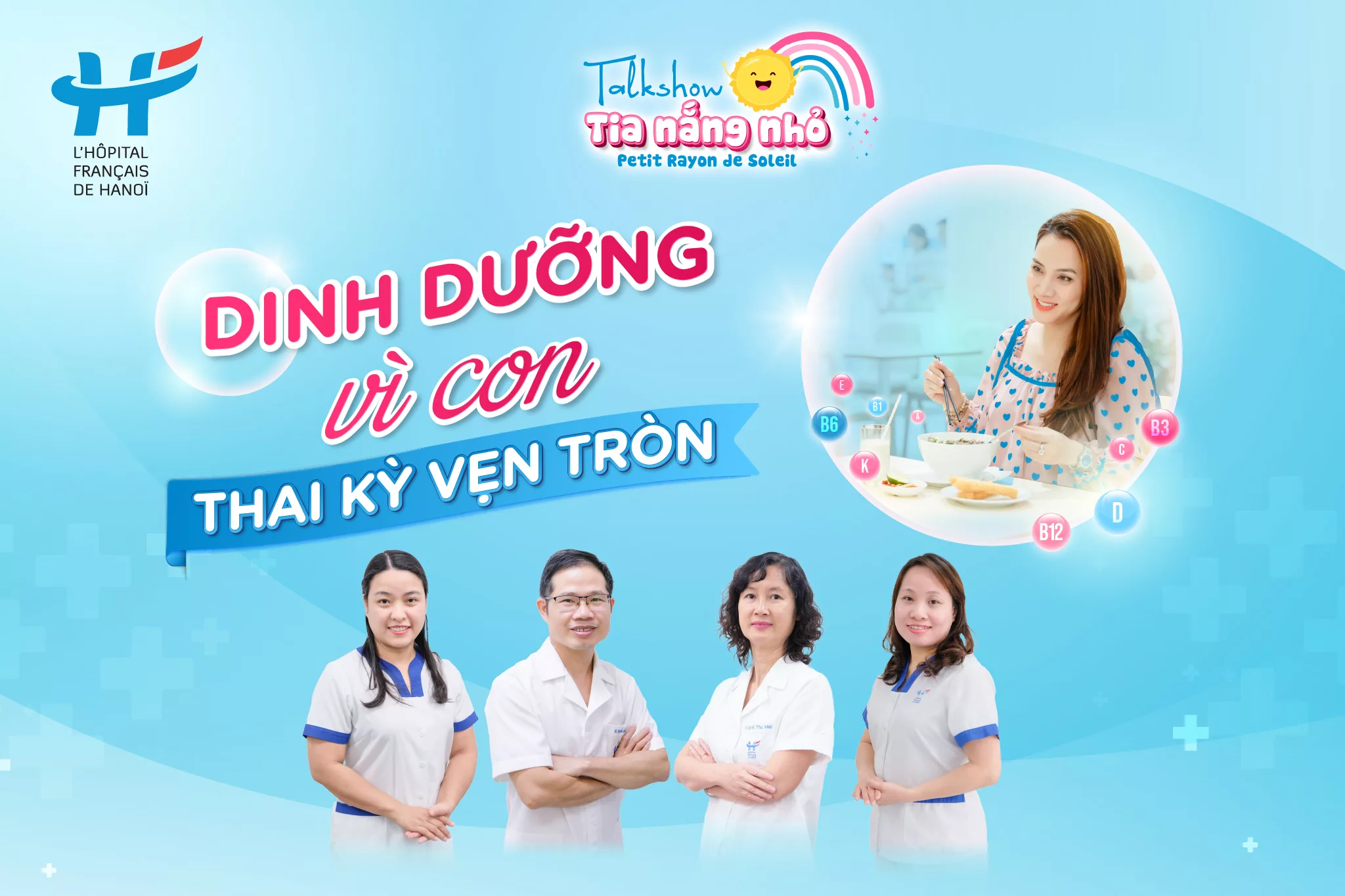TALKSHOW DINH DƯỠNG VÌ CON - THAI KỲ VẸN TRÒN