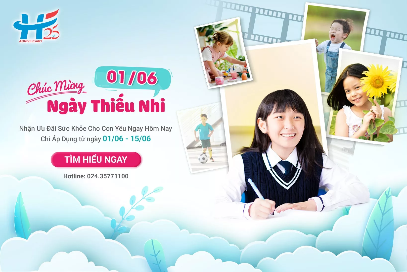 Happy International Children’s Day 1/6 – Receive special gifts of health for your beloved children