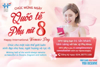 Happy International Women’s day March 8, HFH offers you a special gift