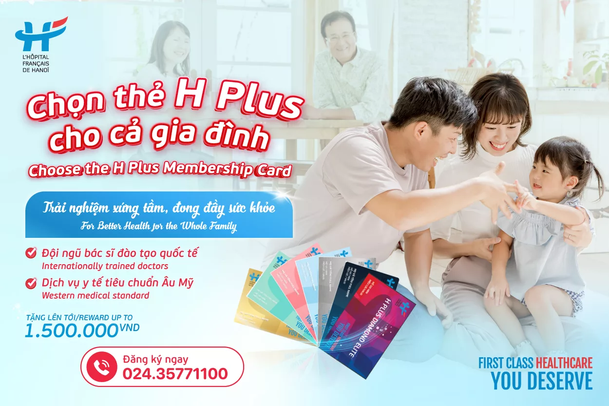 For Better Health for the Whole Family, Choose the H Plus Membership Card