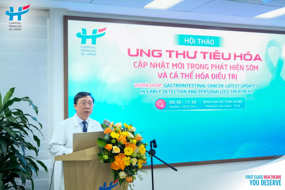 NÂNG CAO NHẬN THỨC VỀ PHÁT HIỆN SỚM VÀ CÁ THỂ HÓA ĐIỀU TRỊ UNG THƯ TIÊU HÓA