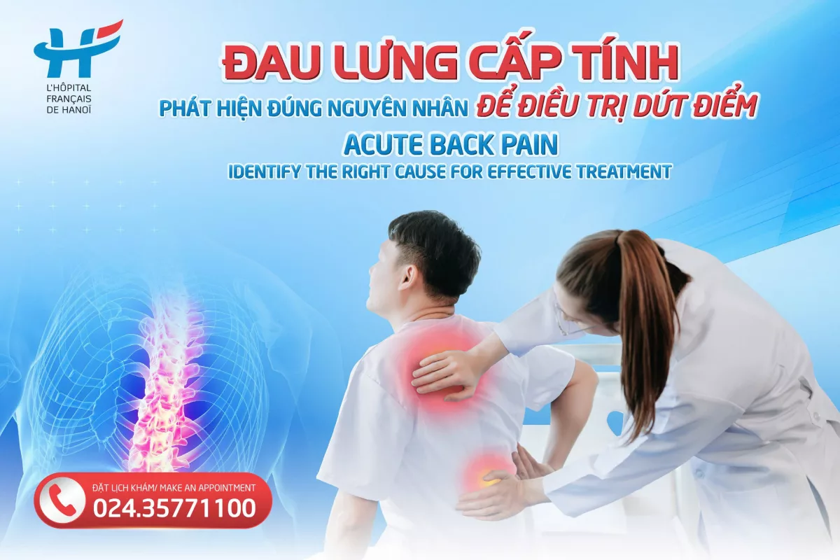 Acute Back Pain – Identifying the Right Cause for Effective Treatment