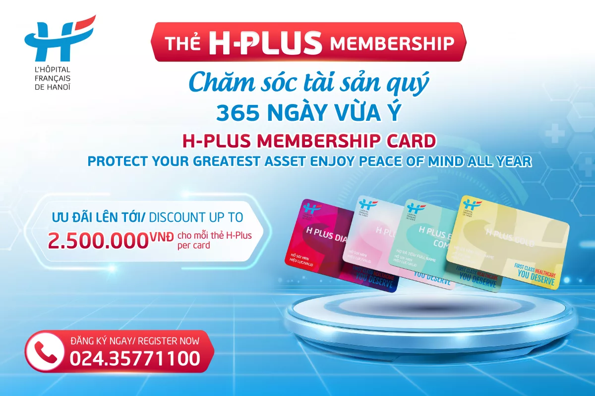 THẺ H PLUS MEMBERSHIP - CHĂM SÓC TÀI SẢN QUÝ, 365 NGÀY VỪA Ý