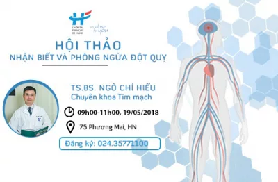 Hội thảo: Nhận biết và phòng ngừa đột quỵ