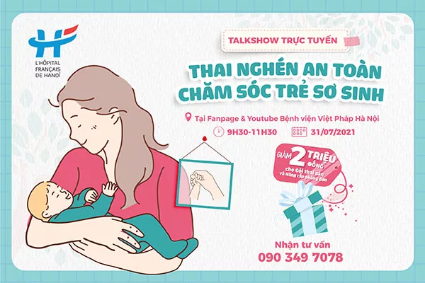 Hội thảo thai sản: Thai nghén an toàn - Chăm sóc trẻ sơ sinh