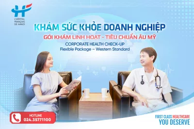 KHÁM SỨC KHỎE DOANH NGHIỆP: GÓI KHÁM LINH HOẠT - TIÊU CHUẨN ÂU MỸ