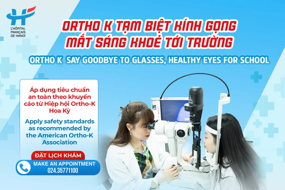 ORTHO K - TẠM BIỆT KÍNH GỌNG, MẮT SÁNG KHỎE TỚI TRƯỜNG