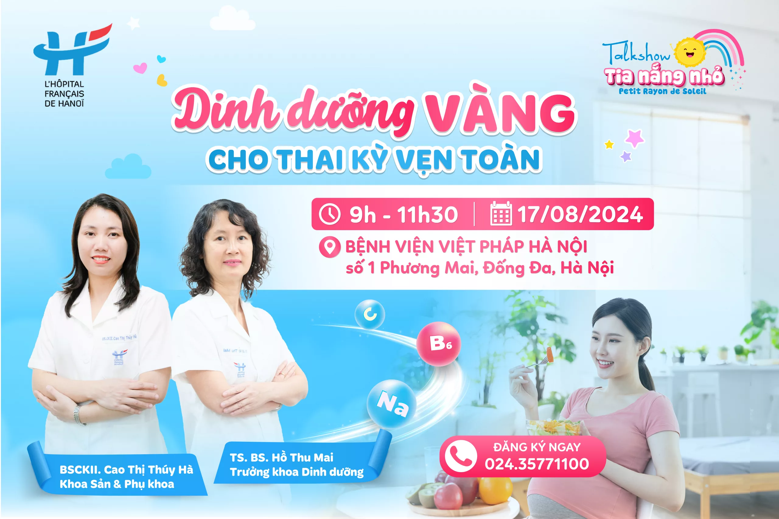 DINH DƯỠNG VÀNG CHO THAI KỲ VẸN TOÀN