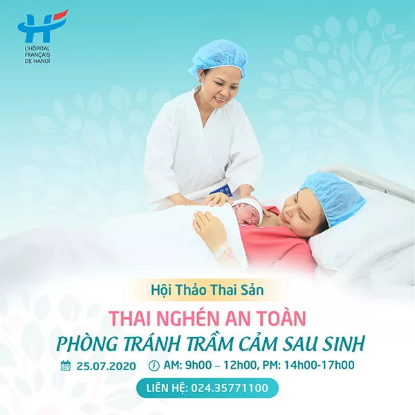 Hội thảo thai sản: Thai nghén an toàn – Trầm cảm sau sinh