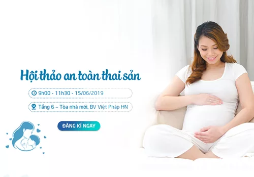 Hội thảo thai sản: Mang thai an toàn - Chuẩn bị tâm lý khi sinh