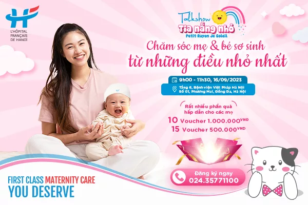 TALKSHOW TIA NẮNG NHỎ ĐỒNG HÀNH CÙNG MẸ, CHUẨN BỊ VỮNG VÀNG CHO NHỮNG “CÁI CHẠM” ĐẦU TIÊN