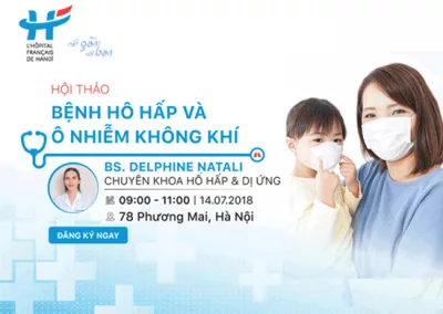 Hội thảo: Bệnh hô hấp và ô nhiễm không khí