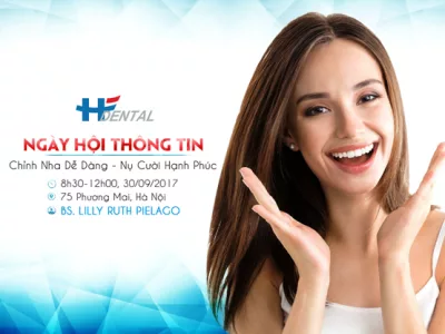 Ngày hội thông tin: Chỉnh nha dễ dàng – Nụ cười hạnh phúc
