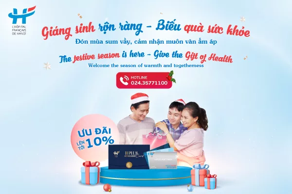 Giáng sinh rộn ràng - Biếu quà sức khỏe