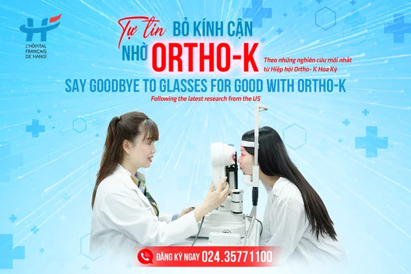 TỰ TIN BỎ KÍNH CẬN NHỜ ORTHO-K