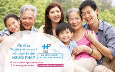 Hội thảo tiêu hóa: Điều trị viêm gan B với chuyên gia người Pháp