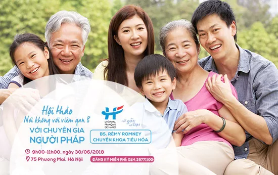 Hội thảo tiêu hóa: Điều trị viêm gan B với chuyên gia người Pháp