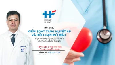 Hội thảo: Kiểm soát tăng huyết áp và rối loạn mỡ máu