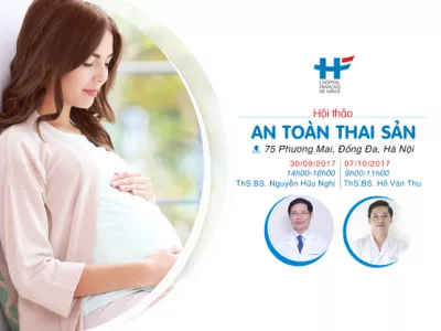 Hội thảo thai sản: Thai Nghén An Toàn - Sinh Con Khỏe Mạnh