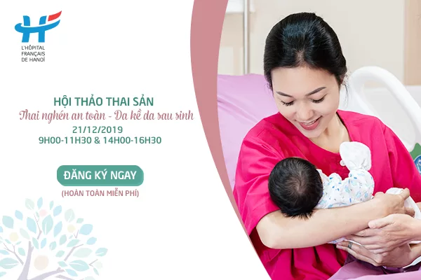 Hội thảo thai sản: Thai nghén an toàn – Da kề da sau sinh