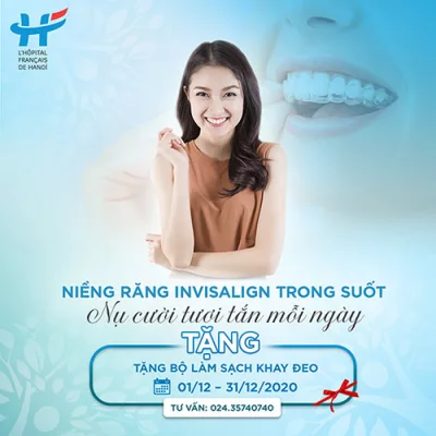 Niềng răng Invisalign - Niềng mà trông như không niềng