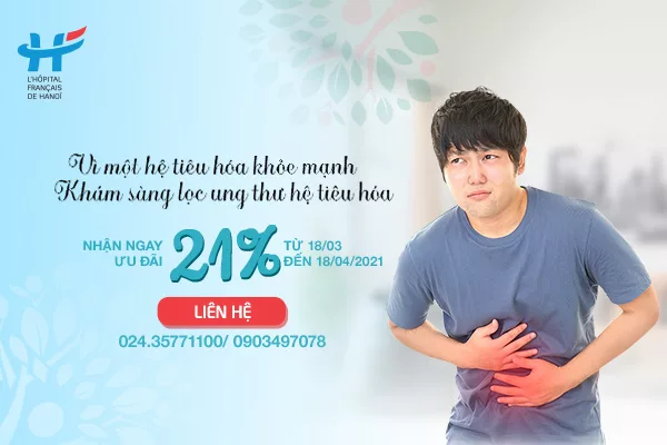Sàng lọc sớm ung thư vì một hệ tiêu hóa khỏe mạnh