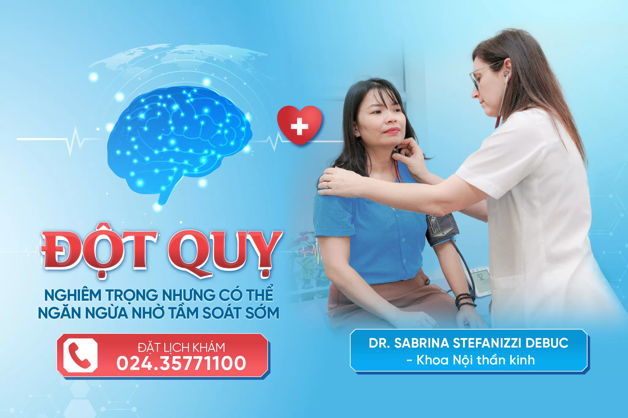 ĐỘT QUỴ – NGHIÊM TRỌNG NHƯNG CÓ THỂ NGĂN NGỪA NHỜ TẦM SOÁT SỚM