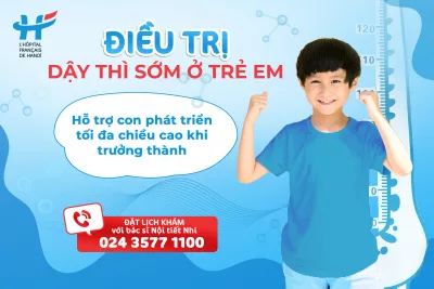 DẬY THÌ SỚM Ở TRẺ EM - CHA MẸ NÊN LÀM GÌ?