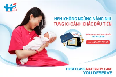 Kỷ Niệm 25 Năm Thành Lập: Bệnh Viện Việt Pháp Hà Nội (HFH) Đem Dịch Vụ Xứng Tầm Đến Cho Mẹ Bầu