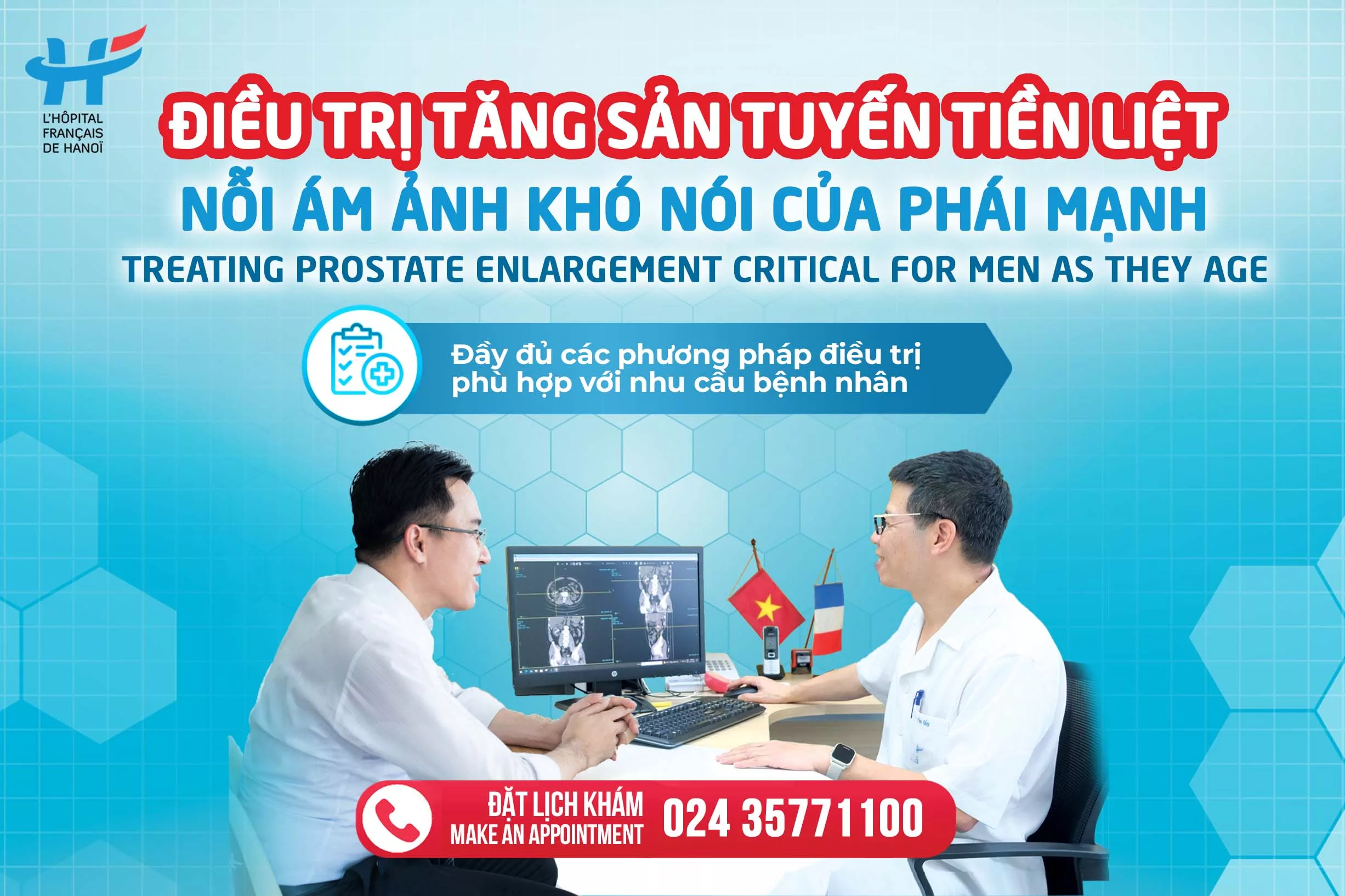 ĐIỀU TRỊ TĂNG SẢN TUYẾN TIỀN LIỆT – NỖI ÁM ẢNH KHÓ NÓI CỦA PHÁI MẠNH