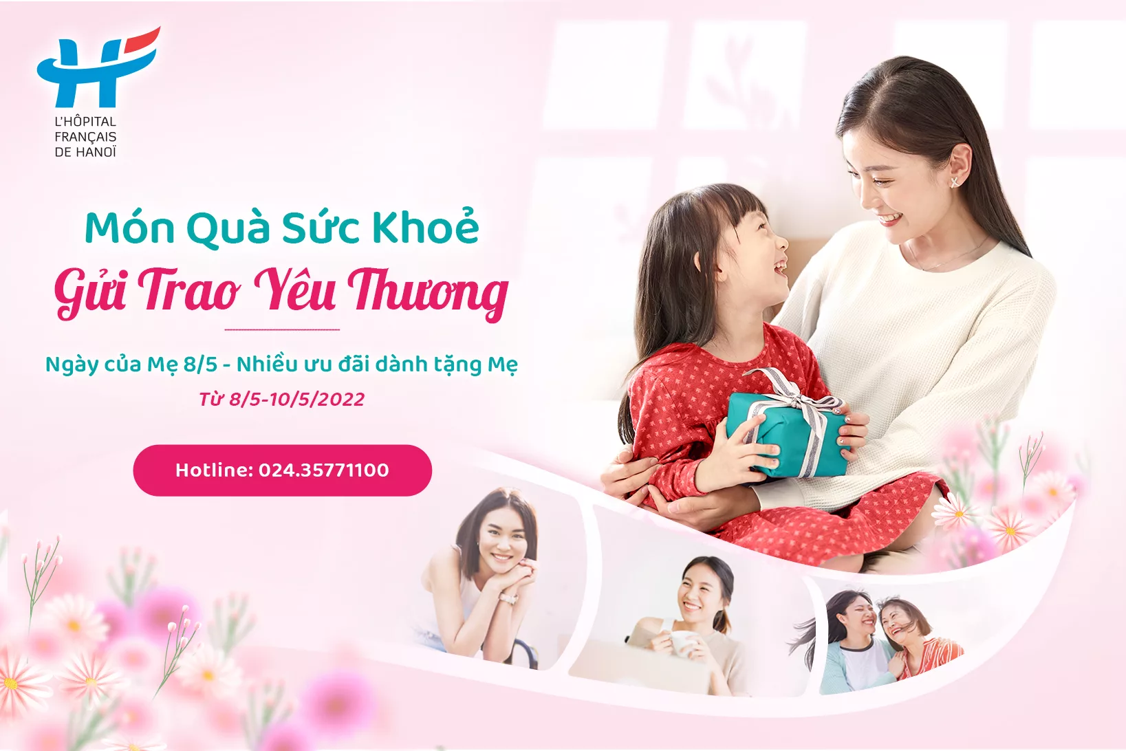 Ưu đãi Ngày của Mẹ 8/5: Món Quà Sức Khỏe – Thay Lời Yêu Thương Dành Cho Mẹ