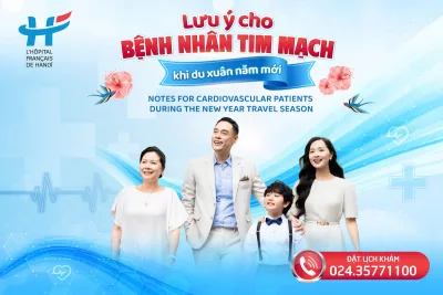 LƯU Ý CHO BỆNH NHÂN TIM MẠCH KHI DU XUÂN NĂM MỚI