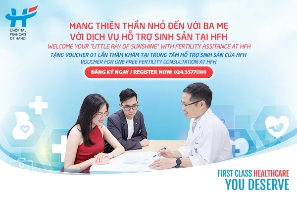 MANG THIÊN THẦN NHỎ ĐẾN VỚI BA MẸ VỚI DỊCH VỤ HỖ TRỢ SINH SẢN TẠI HFH
