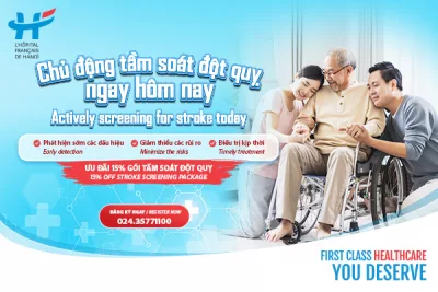 Chương trình ưu đãi gói Tầm soát đột quỵ nhân dịp ra mắt Trung tâm Phòng ngừa, Chẩn đoán và Kiểm soát các Bệnh lý về mạch 