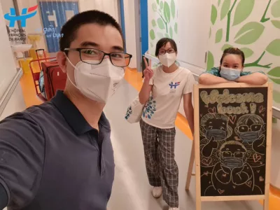 HFH chào đón đoàn công tác trở về