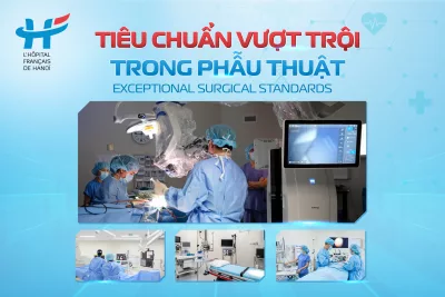 TIÊU CHUẨN VƯỢT TRỘI TRONG PHẪU THUẬT
