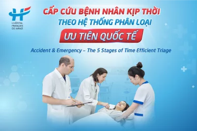 CẤP CỨU BỆNH NHÂN KỊP THỜI THEO HỆ THỐNG PHÂN LOẠI ƯU TIÊN QUỐC TẾ