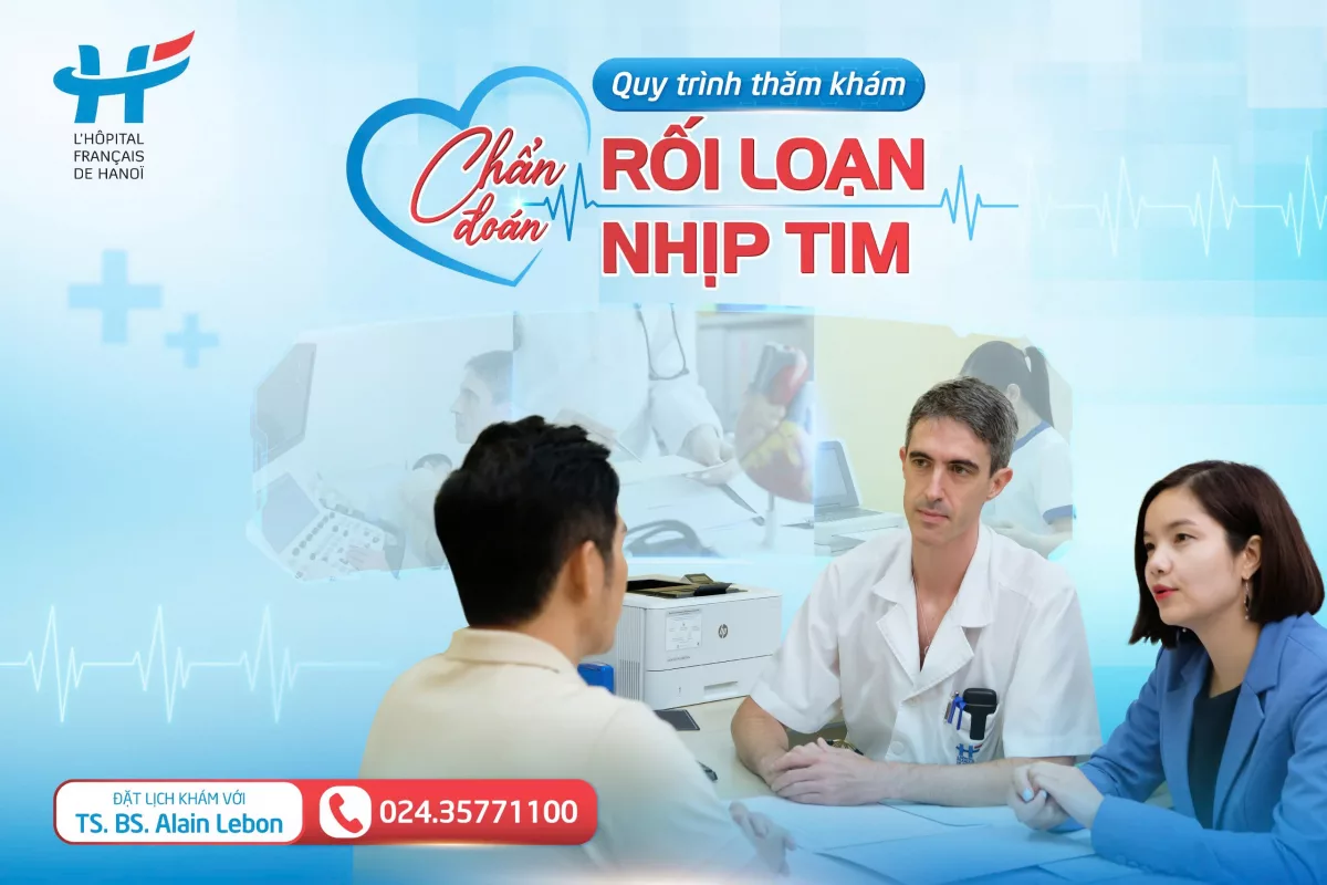 QUY TRÌNH THĂM KHÁM CHẨN ĐOÁN RỐI LOẠN NHỊP TIM