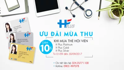 Ưu đãi mùa thu: Giảm 10% cho khách hàng Thẻ Hội viên H Plus mới