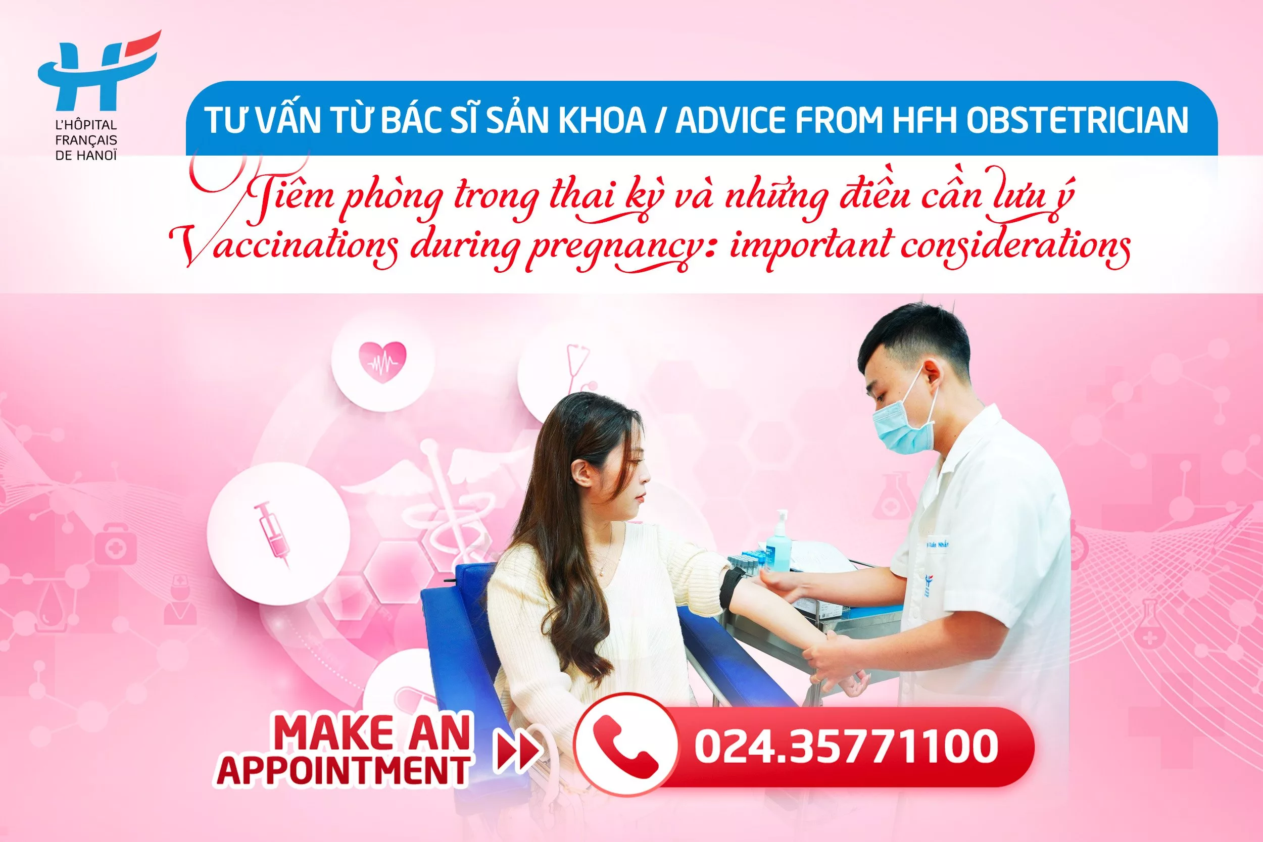 TIÊM PHÒNG TRONG THAI KỲ VÀ NHỮNG ĐIỀU CẦN LƯU Ý ​