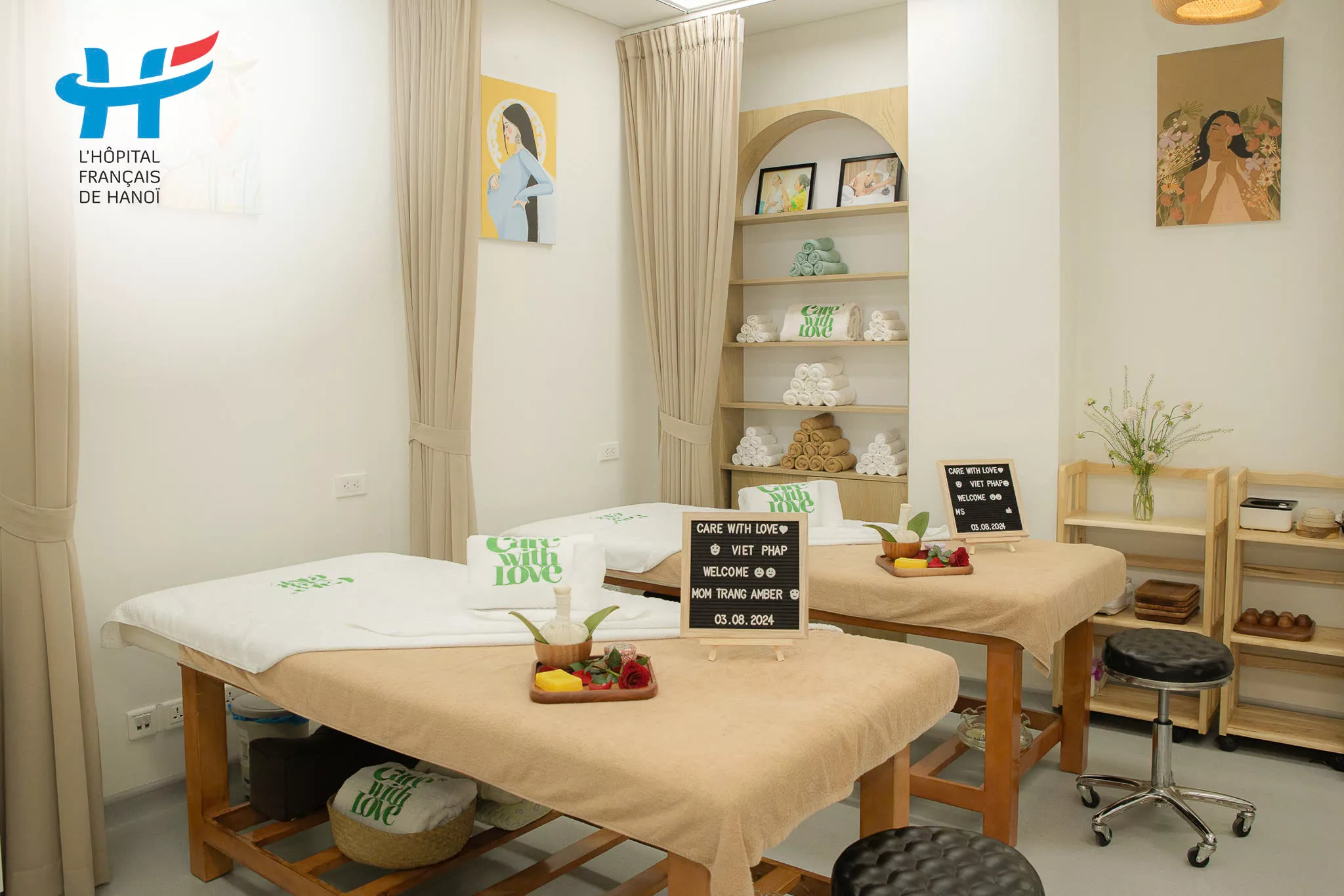 TĂNG TRẢI NGHIỆM CHO MẸ KHI TỚI KHÁM THAI VÀ SINH BÉ TẠI HFH